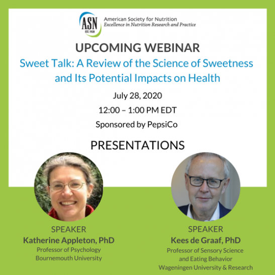 Sweet Talk Webinar image showing speakers