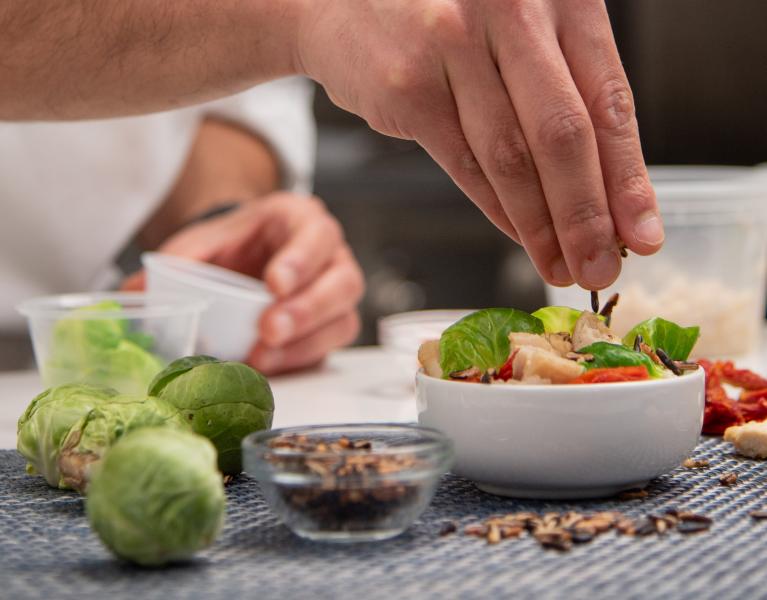 Culinary toolkit thumbnail image of close up of chef preparing food